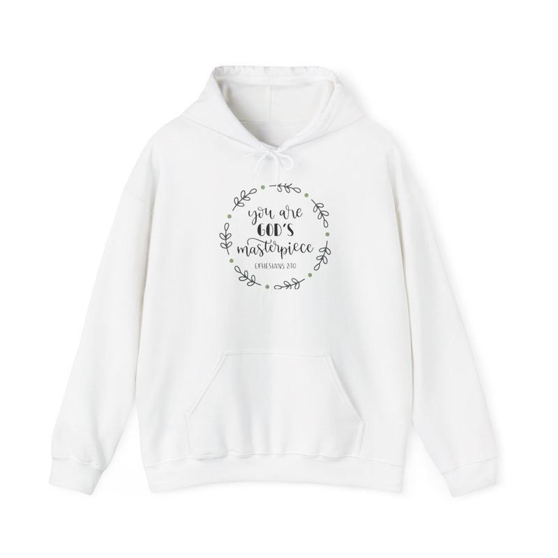 You Are God's Masterpiece Hoodie - Inspirational Unisex Heavy Blend Sweatshirt