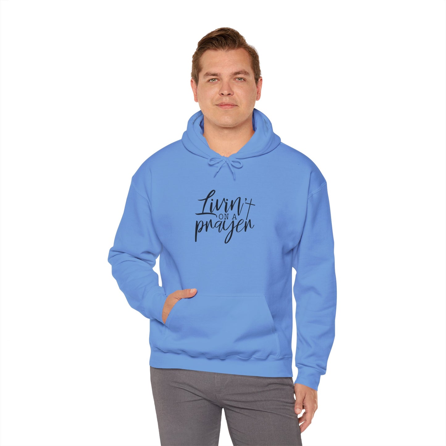 "Livin' on a Prayer" - Unisex Heavy Blend Sweatshirt