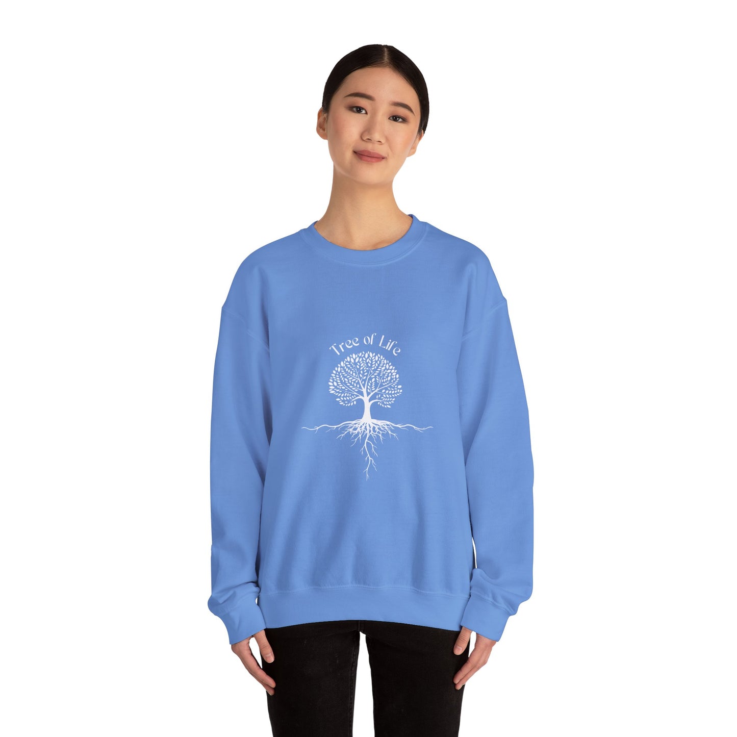 cozy crewneck sweatshirt - Tree of Life