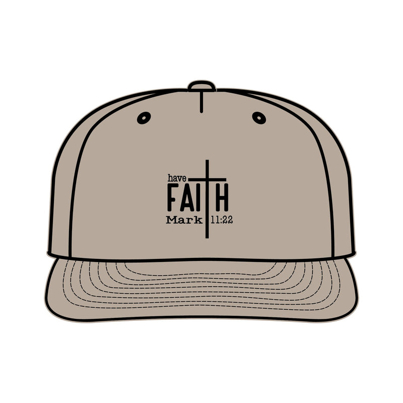 Faith-Inspired Surf Cap | Inspirational Beach Hat with Cross Design