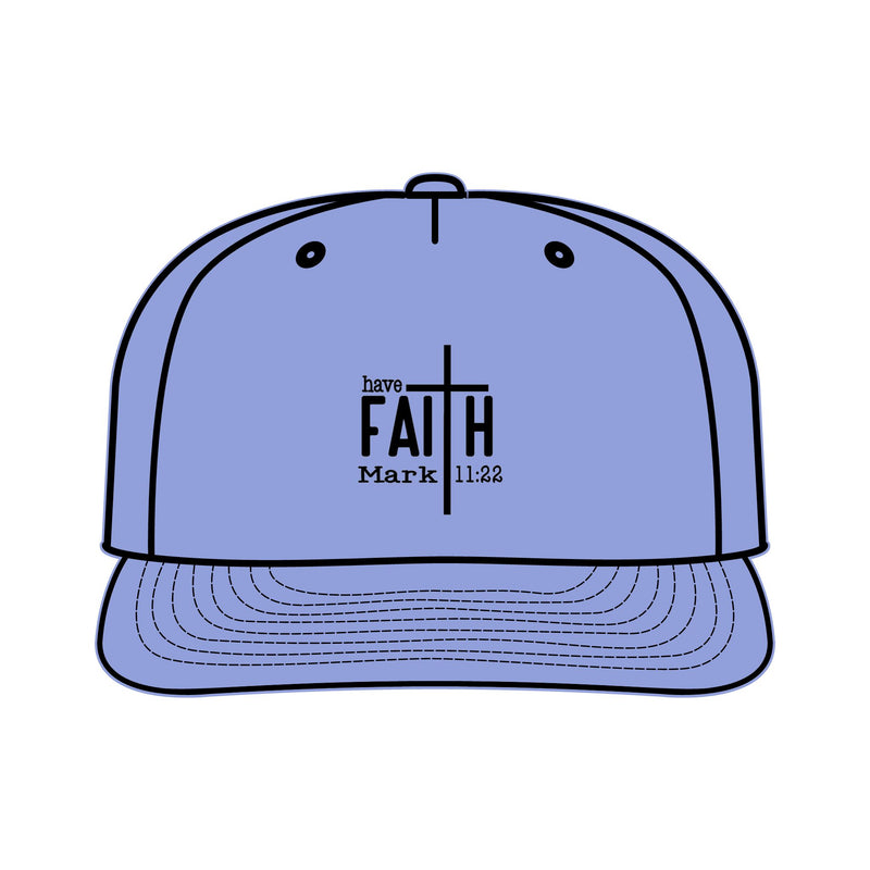 Faith-Inspired Surf Cap | Inspirational Beach Hat with Cross Design