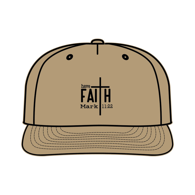 Faith-Inspired Surf Cap | Inspirational Beach Hat with Cross Design