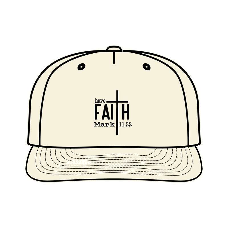Faith-Inspired Surf Cap | Inspirational Beach Hat with Cross Design
