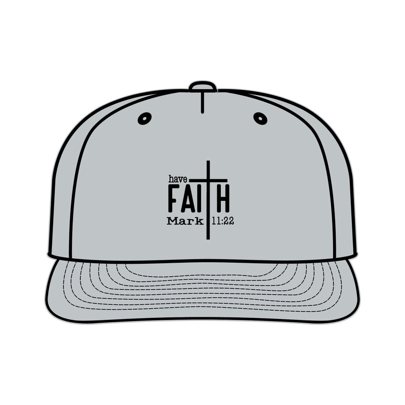 Faith-Inspired Surf Cap | Inspirational Beach Hat with Cross Design