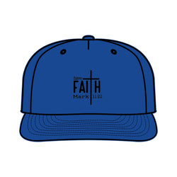 Faith-Inspired Surf Cap | Inspirational Beach Hat with Cross Design