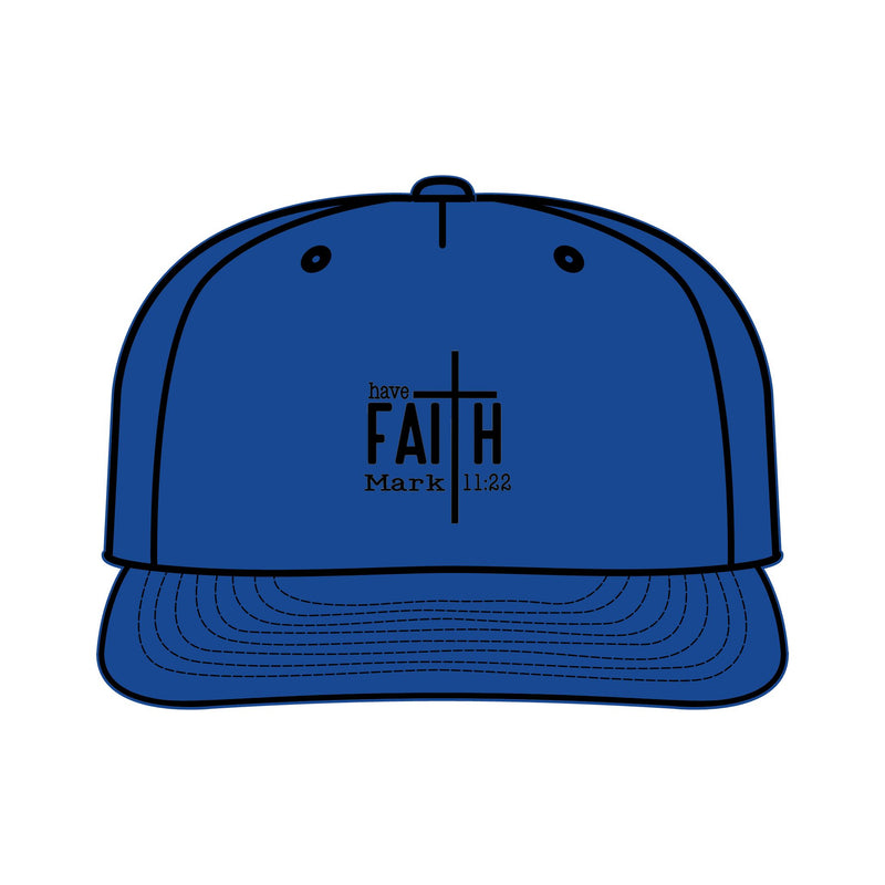 Faith-Inspired Surf Cap | Inspirational Beach Hat with Cross Design