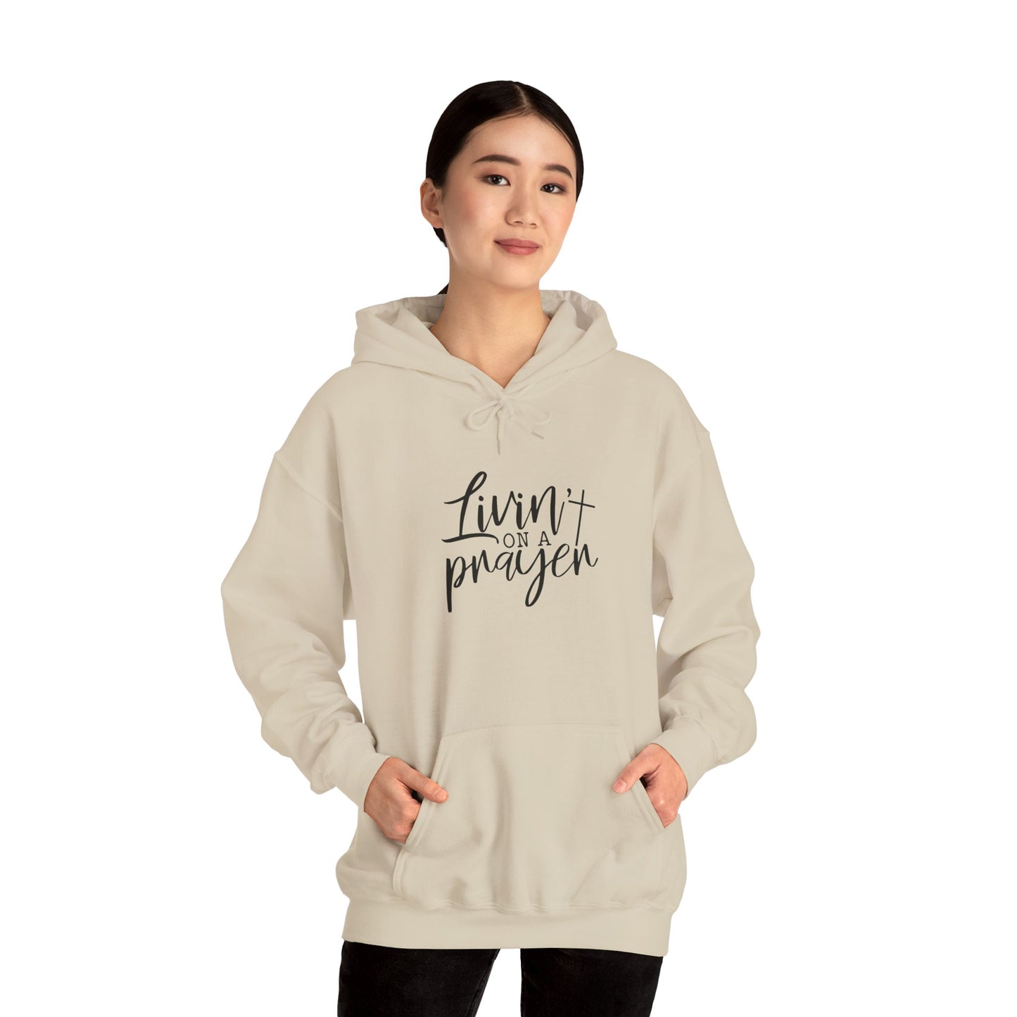 "Livin' on a Prayer" - Unisex Heavy Blend Sweatshirt