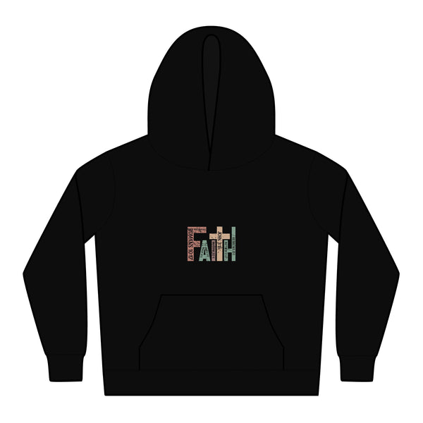 Inspiring Kids Relax Hoodie – ‘Faith’ Design for Comfort and Motivation