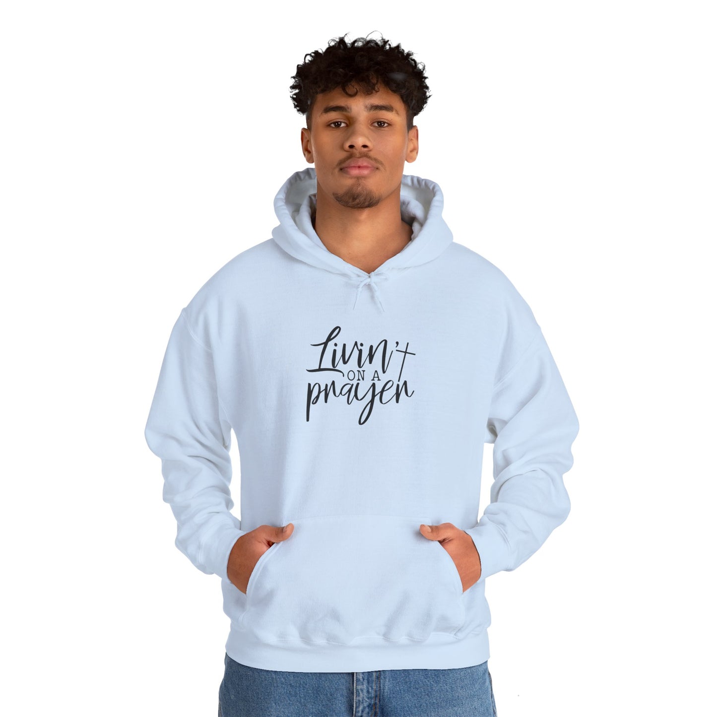 "Livin' on a Prayer" - Unisex Heavy Blend Sweatshirt