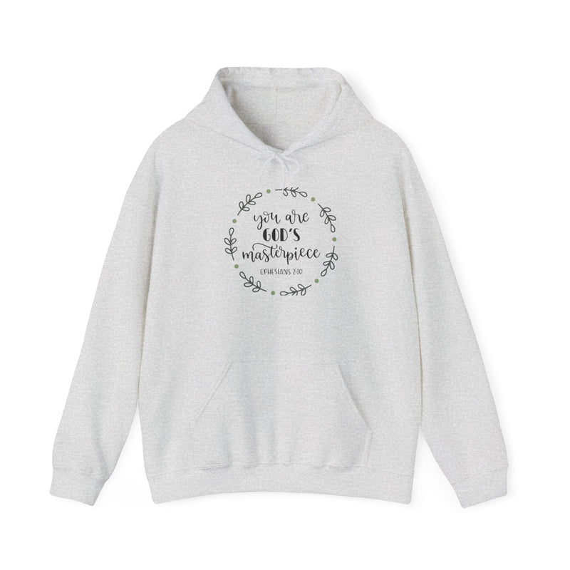 You Are God's Masterpiece Hoodie - Inspirational Unisex Heavy Blend Sweatshirt