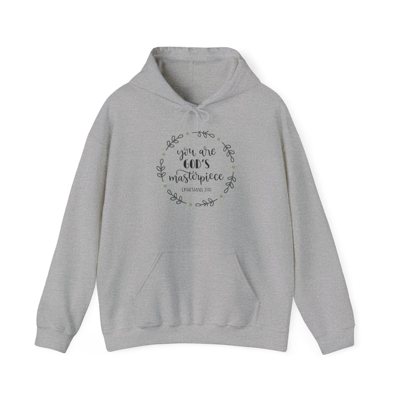 You Are God's Masterpiece Hoodie - Inspirational Unisex Heavy Blend Sweatshirt