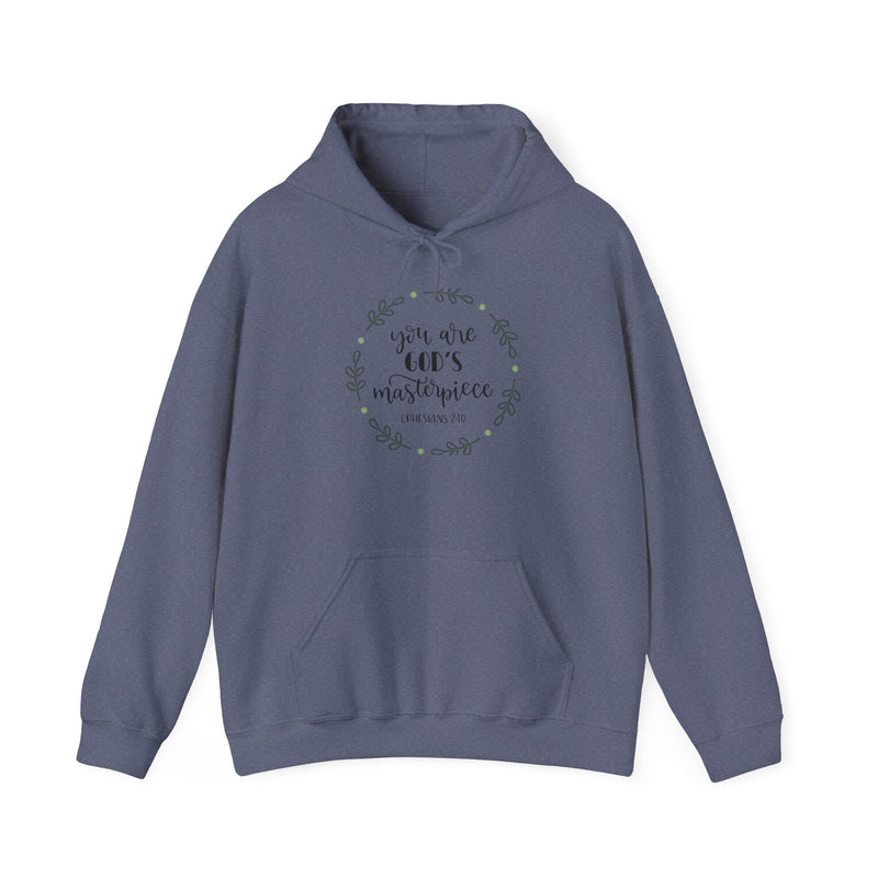 You Are God's Masterpiece Hoodie - Inspirational Unisex Heavy Blend Sweatshirt
