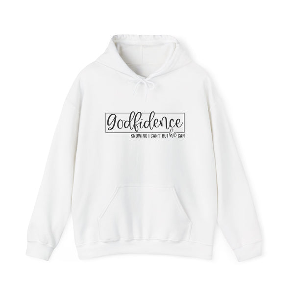Hooded Sweatshirt - Gonfidence: Knowing I Can't But He Can