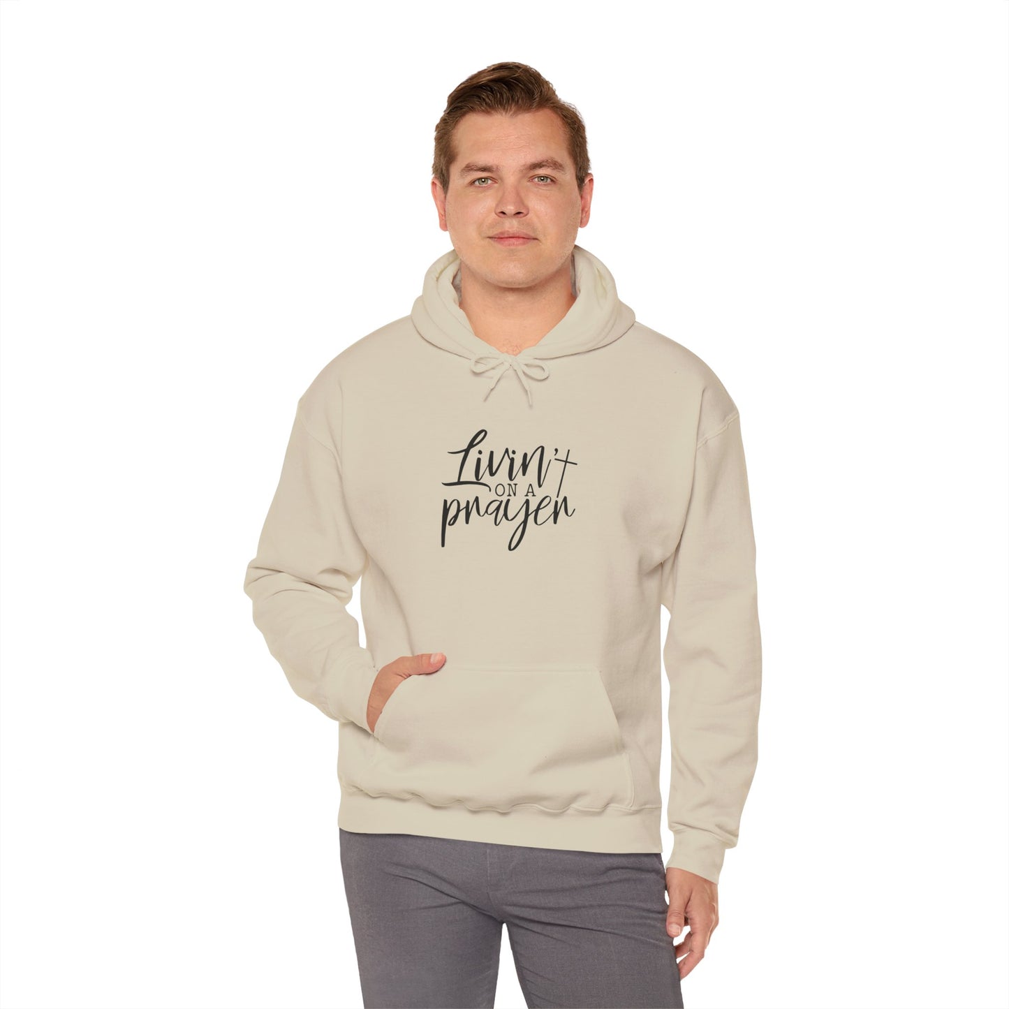 "Livin' on a Prayer" - Unisex Heavy Blend Sweatshirt