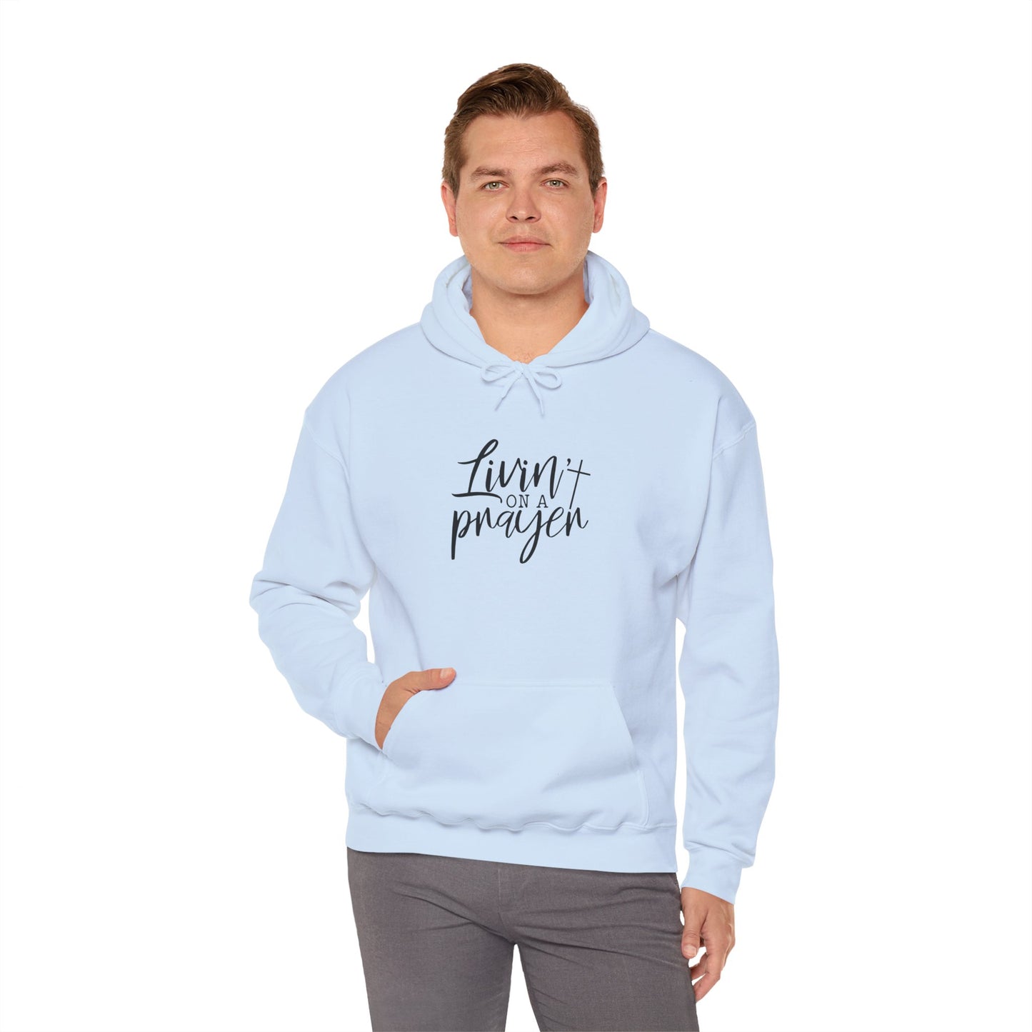 "Livin' on a Prayer" - Unisex Heavy Blend Sweatshirt