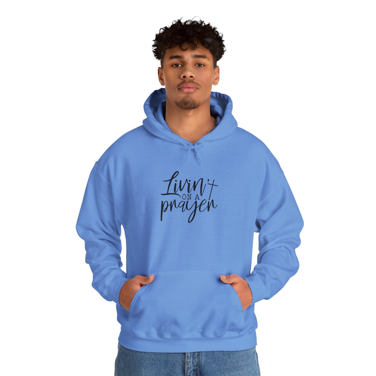 "Livin' on a Prayer" - Unisex Heavy Blend Sweatshirt