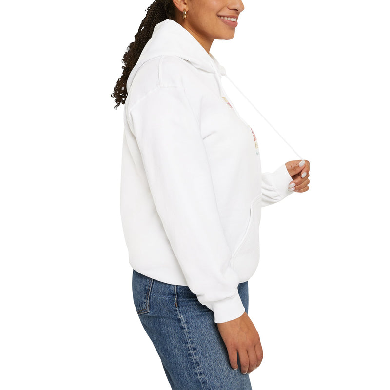 Hooded Sweatshirt - 'Surely Goodness and Mercy' - Cozy Faith Apparel
