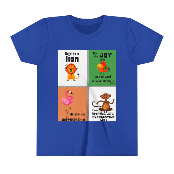 Inspire Change Youth Short Sleeve Tee - Motivational Bird Design