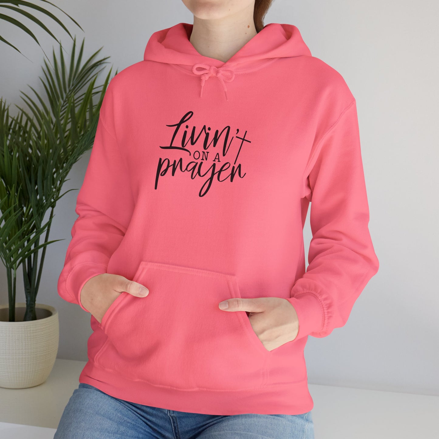 "Livin' on a Prayer" - Unisex Heavy Blend Sweatshirt