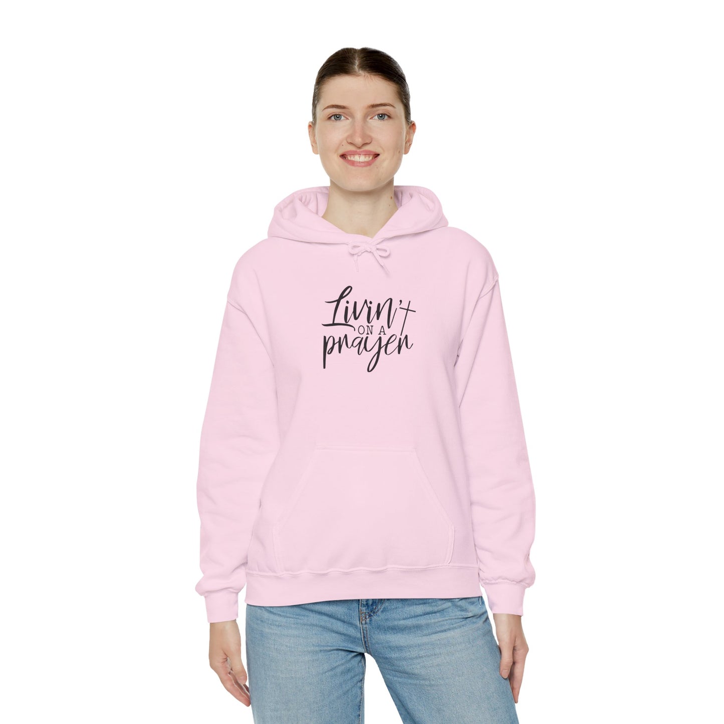 "Livin' on a Prayer" - Unisex Heavy Blend Sweatshirt