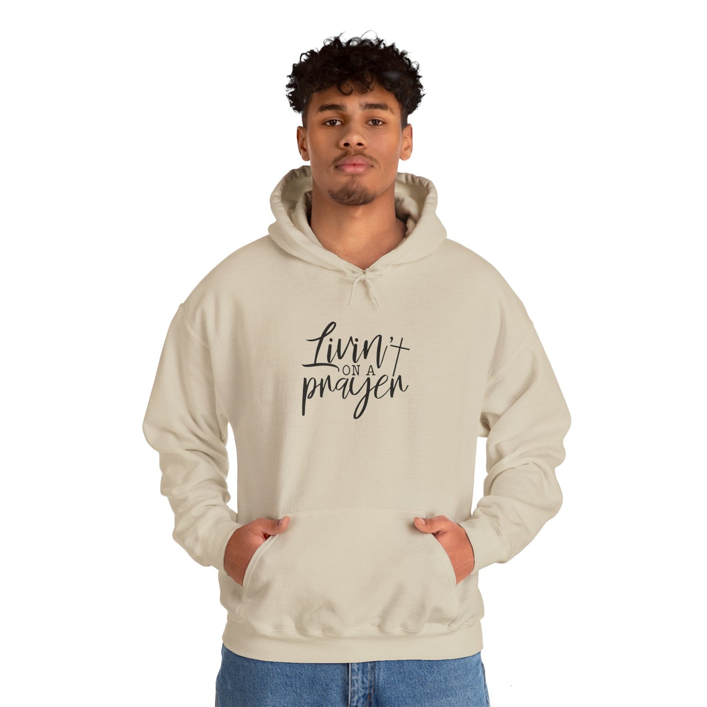 "Livin' on a Prayer" - Unisex Heavy Blend Sweatshirt