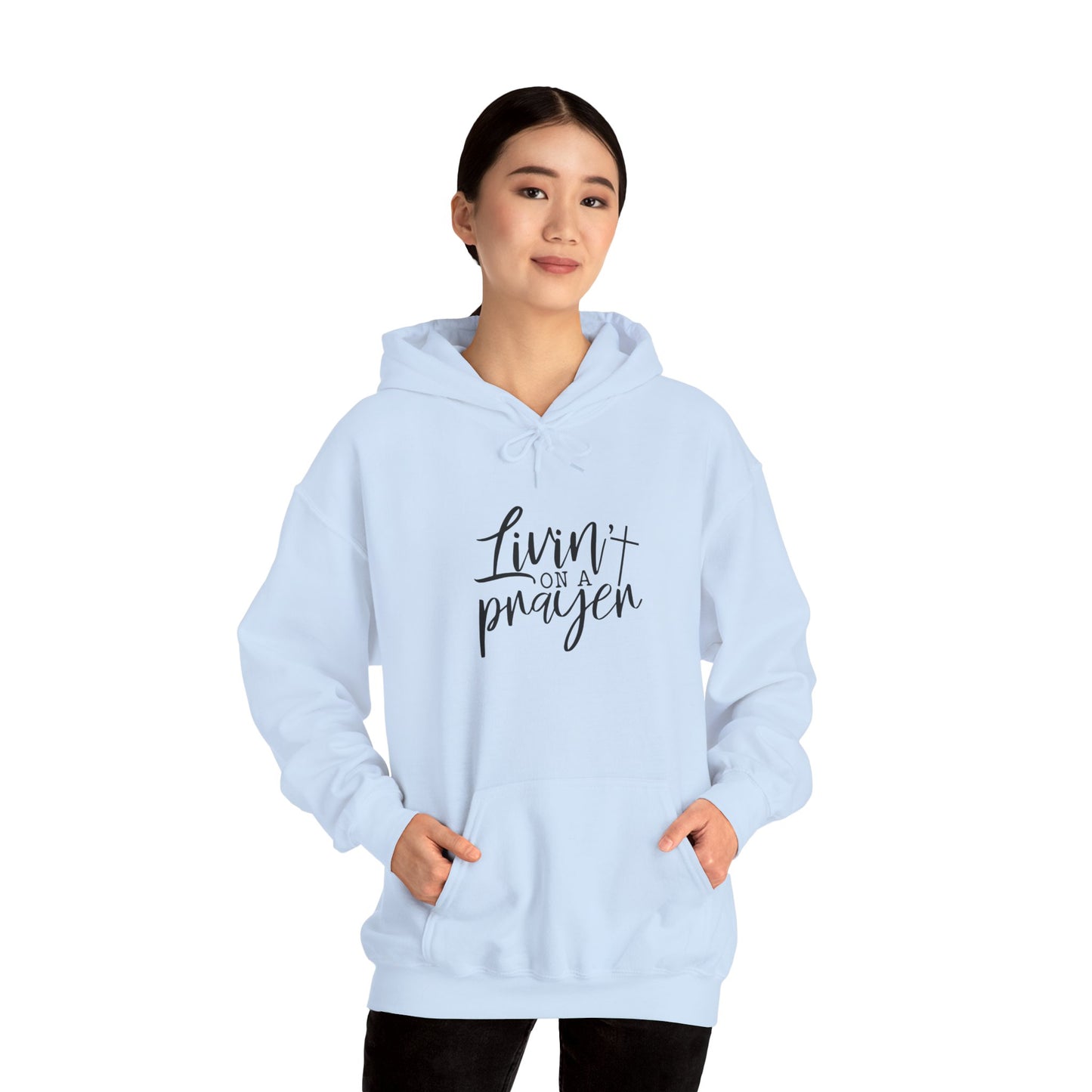 "Livin' on a Prayer" - Unisex Heavy Blend Sweatshirt